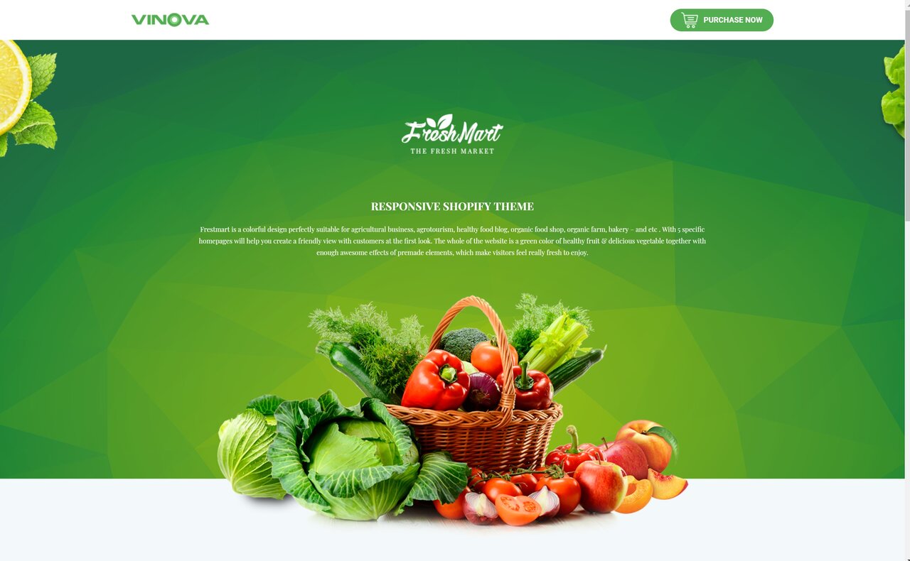 thiết kế website thực phẩm sạch
